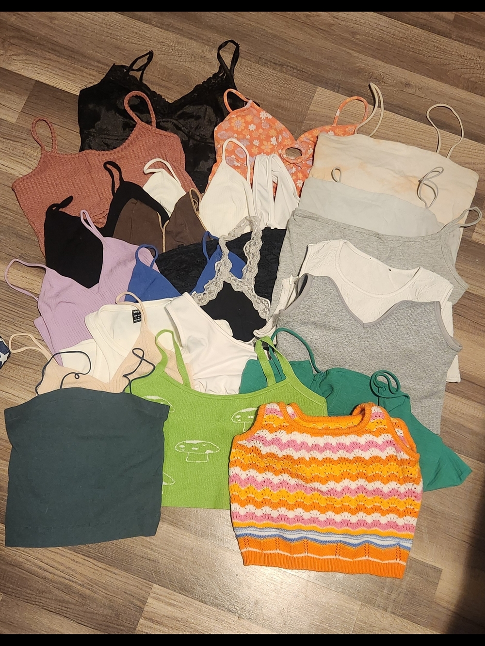 Mixed Women's Tank & Crop Top Bundle - Assorted Colors